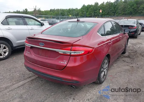 2017 Ford Fusion Hybrid Se from USA, damaged, VIN 3FA6P0LU5HR278396